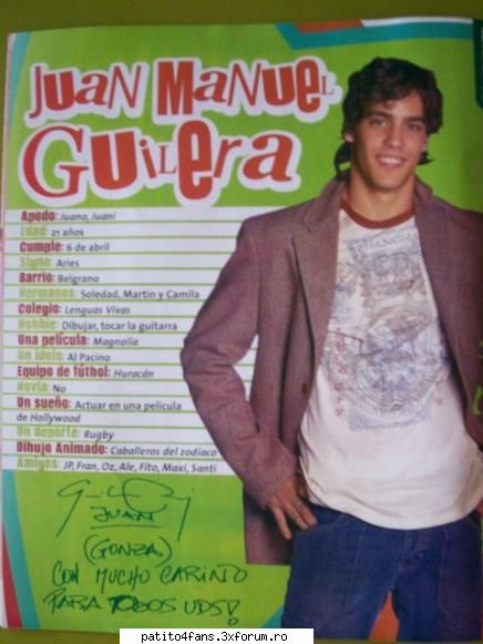 Poze! - Anna~Loves~Guido~4ever:X - ♥ Gonazalo ♥